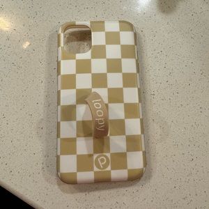 Loopy Original - iPhone 11/Xr - Sand Dollar Checkered | Matte Edition / Righty